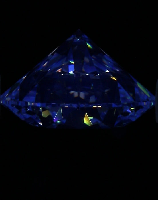 1.31ct Round D VVS2 Natural Diamond fluorescence image