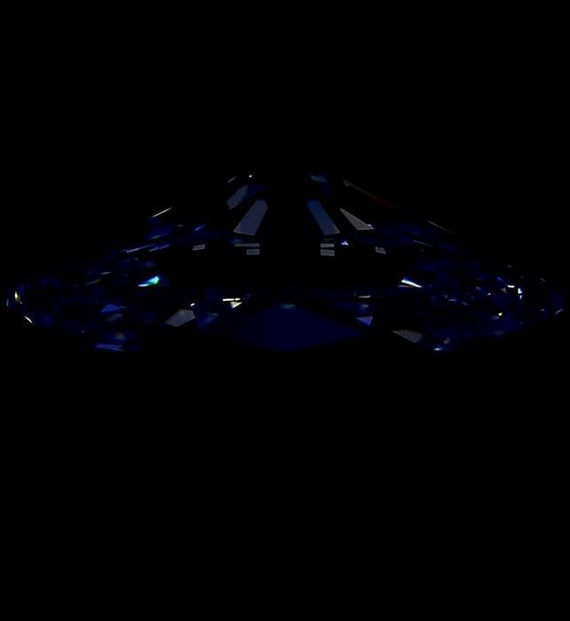 2.50ct OVE E VS1 Natural Diamond fluorescence image