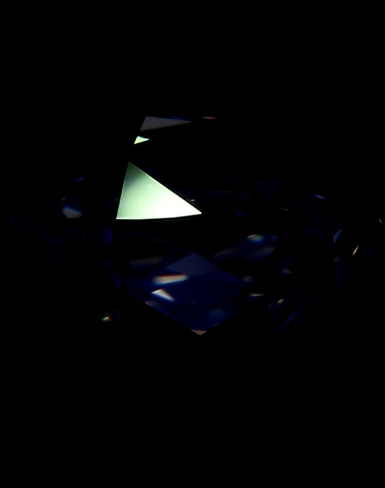 2.51ct OMB G VS2 Natural Diamond fluorescence image