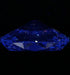 5.01ct Oval G VS2 Natural Diamond fluorescence image