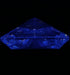 1.79ct Oval H VVS1 Natural Diamond fluorescence image