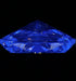 5.01ct Oval G VS1 Natural Diamond fluorescence image