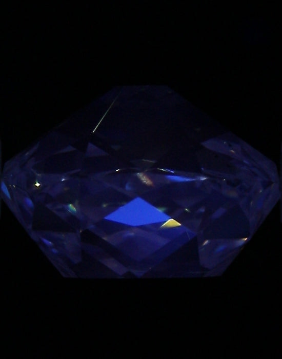 2.00ct OMB S-T SI1 Natural Diamond fluorescence image