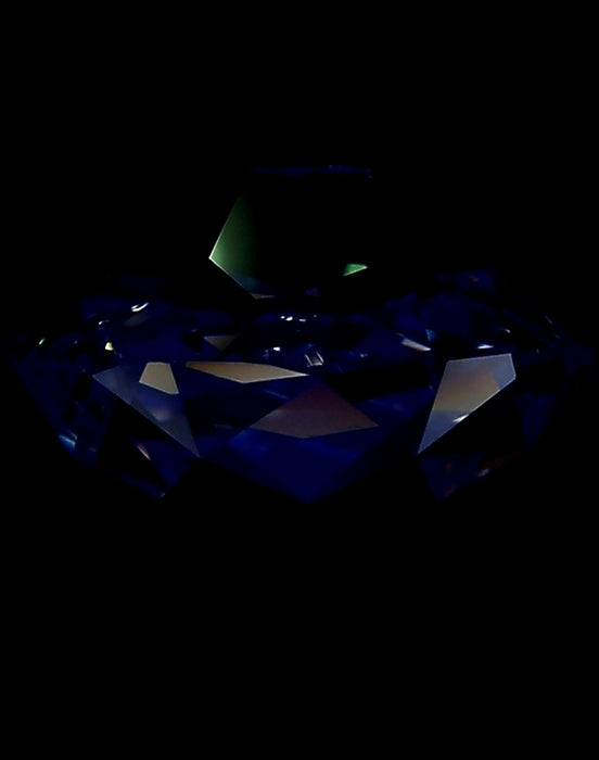 2.06ct OMB K SI1 Natural Diamond fluorescence image
