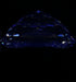 1.01ct Radiant G IF Natural Diamond fluorescence image