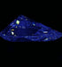 1.01ct Pear M VS2 Natural Diamond fluorescence image