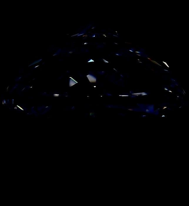 3.01ct CE F VS2 Natural Diamond fluorescence image