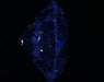 4.01ct Round F VS2 Natural Diamond fluorescence image