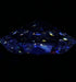 1.01ct Oval G VVS1 Natural Diamond fluorescence image
