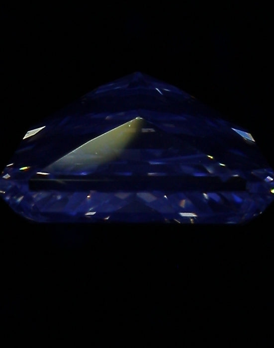 1.50ct Radiant N SI1 Natural Diamond fluorescence image