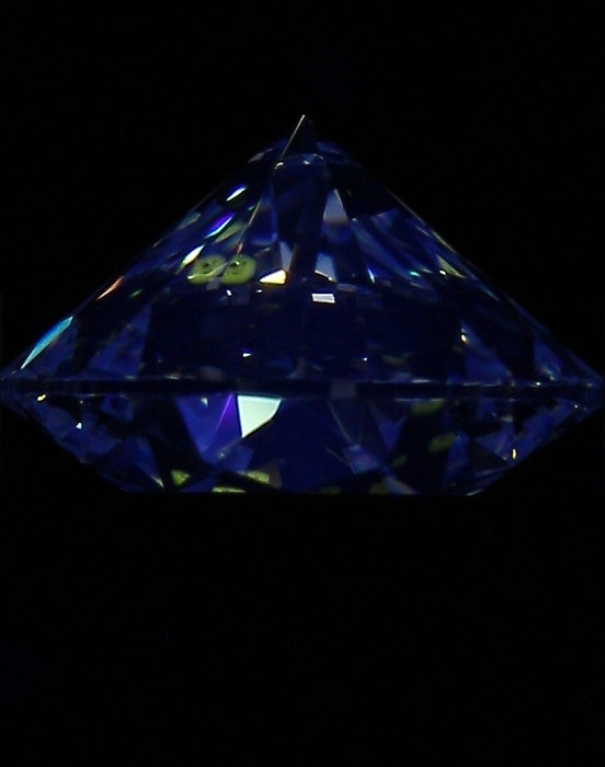 1.13ct Round E SI1 Natural Diamond fluorescence image