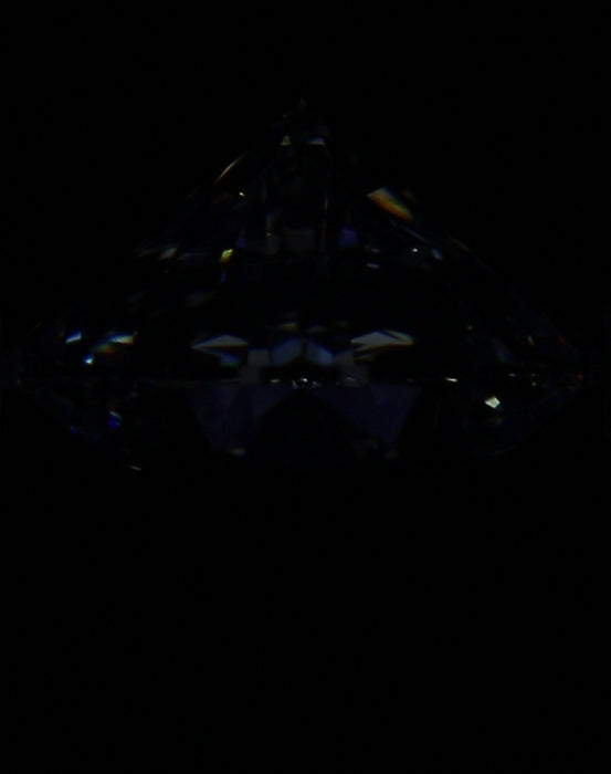 3.01ct Round H VS1 Natural Diamond fluorescence image