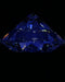 7.02ct Round I SI1 Natural Diamond fluorescence image