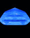 1.01ct Radiant FY VS2 Natural Diamond fluorescence image