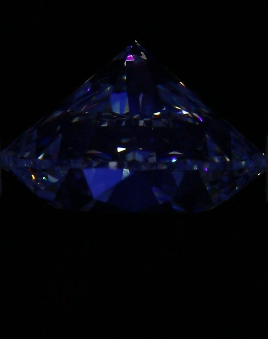 1.60ct Round F SI1 Natural Diamond fluorescence image