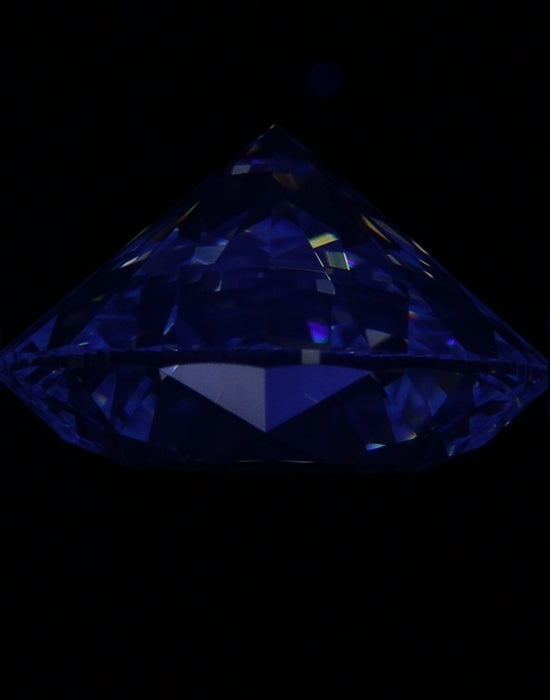 2.80ct Round H VVS1 Natural Diamond fluorescence image