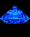 2.50ct Round E VS2 Natural Diamond fluorescence image