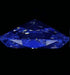 1.01ct Oval I SI1 Natural Diamond fluorescence image