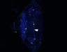3.51ct Round H VS1 Natural Diamond fluorescence image