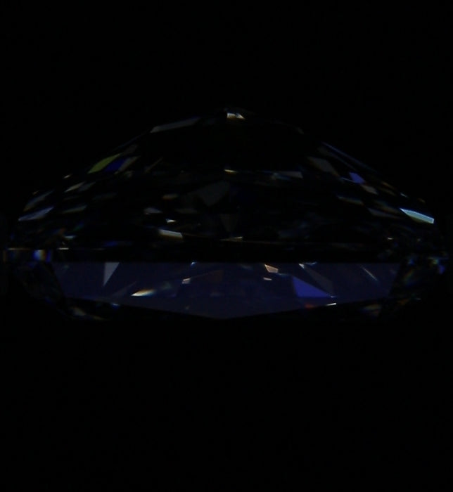 4.01ct Radiant E SI1 Natural Diamond fluorescence image