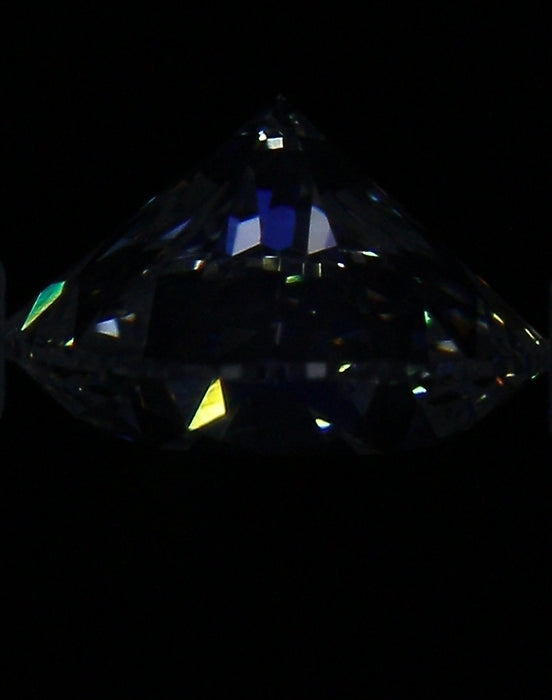 1.20ct Round K VS2 Natural Diamond fluorescence image