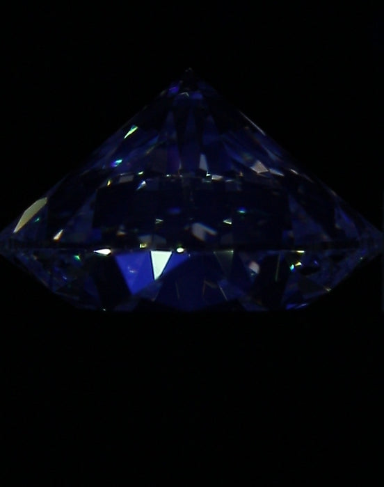 1.08ct Round G VVS2 Natural Diamond fluorescence image