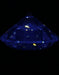 5.42ct Round J VS1 Natural Diamond fluorescence image
