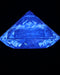 10.01ct Round F VS2 Natural Diamond fluorescence image