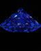 10.26ct Round H VS1 Natural Diamond fluorescence image