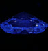 1.30ct Oval H VVS2 Natural Diamond fluorescence image