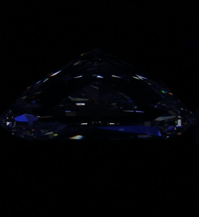 3.09ct CE F VS1 Natural Diamond fluorescence image