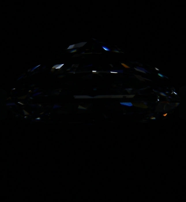 5.01ct Radiant F SI1 Natural Diamond fluorescence image