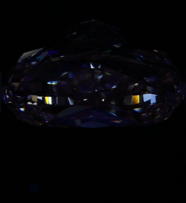 3.01ct CME F IF Natural Diamond fluorescence image