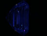 2.01ct Asscher I VS2 Natural Diamond fluorescence image