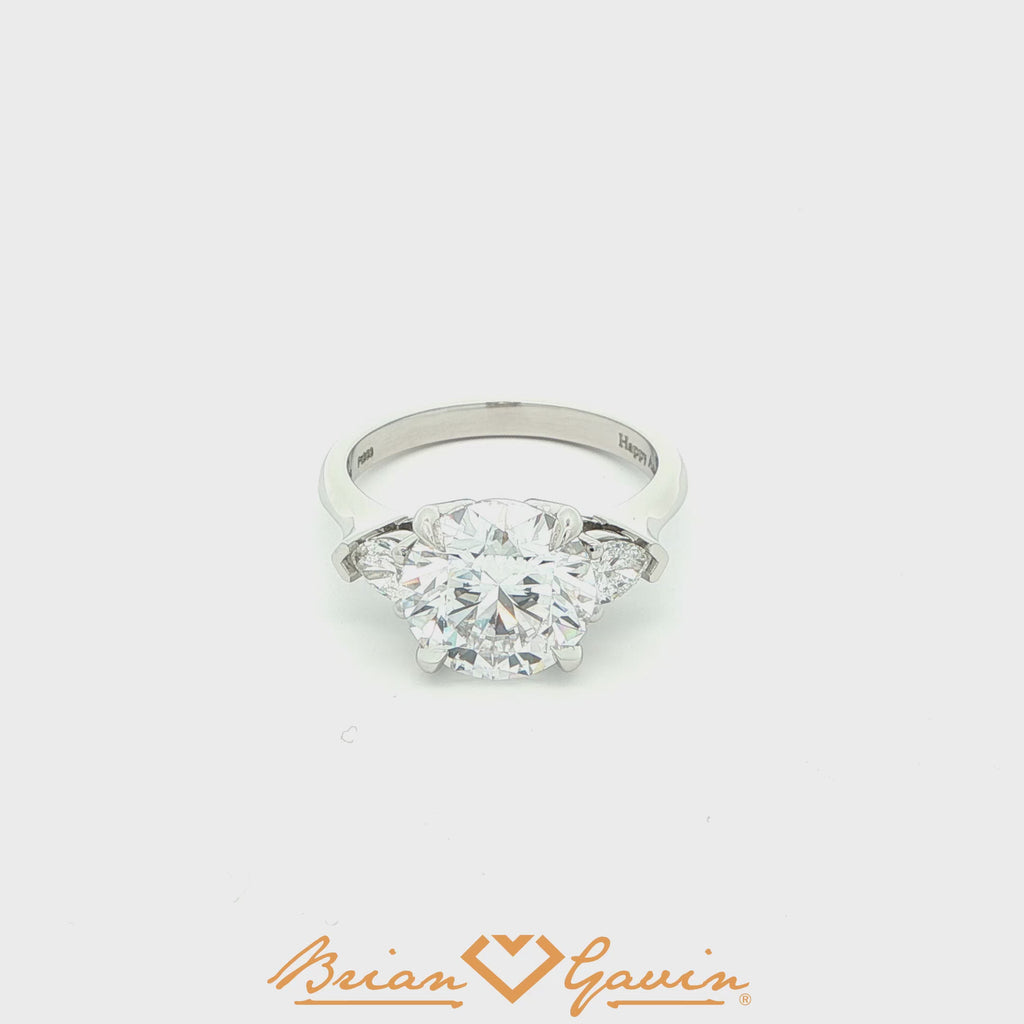 Platinum, 18K White Gold, 18K Rose Gold, 18K Yellow Gold