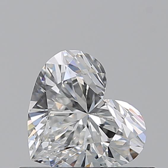 0.500 E VVS2 Virtual Selection Heart Diamond