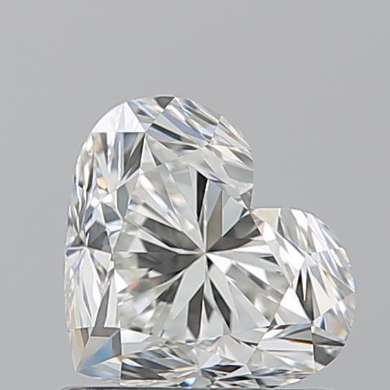 1.010 G VVS2 Virtual Selection Heart Diamond