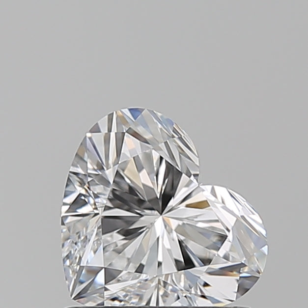 1.010 E VVS2 Virtual Selection Heart Diamond
