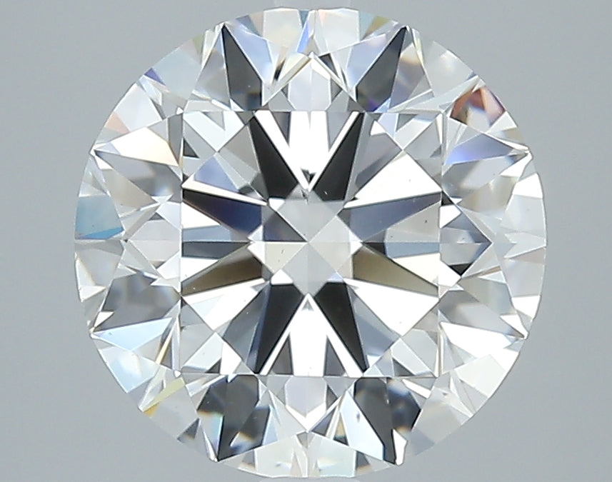 3.01ct Round F VS2 Natural Diamond