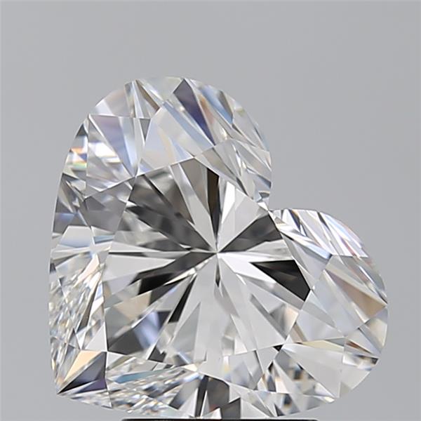 4.050 F VVS1 Virtual Selection Heart Diamond