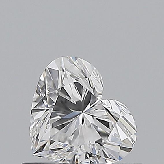 0.500 E VVS2 Virtual Selection Heart Diamond