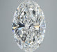 2.50ct Oval E SI1 Natural Diamond