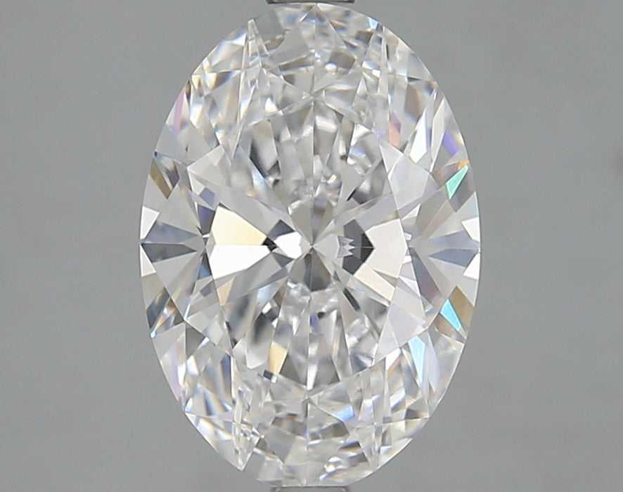 3.02000 F VVS2 BG Select Lab Grown Oval Diamond