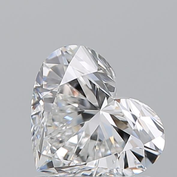1.010 F VVS1 Virtual Selection Heart Diamond