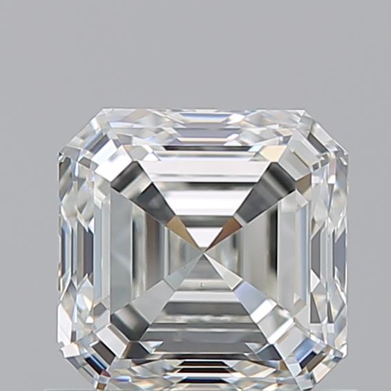 1.010 G VVS2 Virtual Selection Asscher Diamond