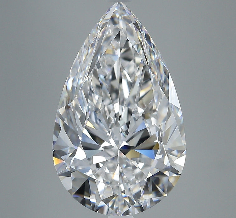 6.97ct Pear D FL Natural Diamond