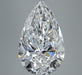 6.97ct Pear D FL Natural Diamond