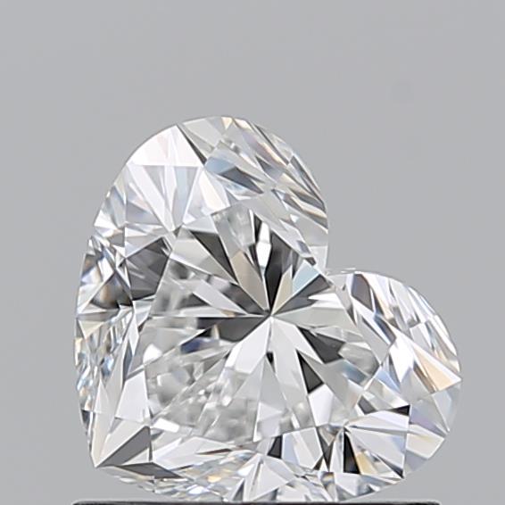 1.010 F VVS2 Virtual Selection Heart Diamond