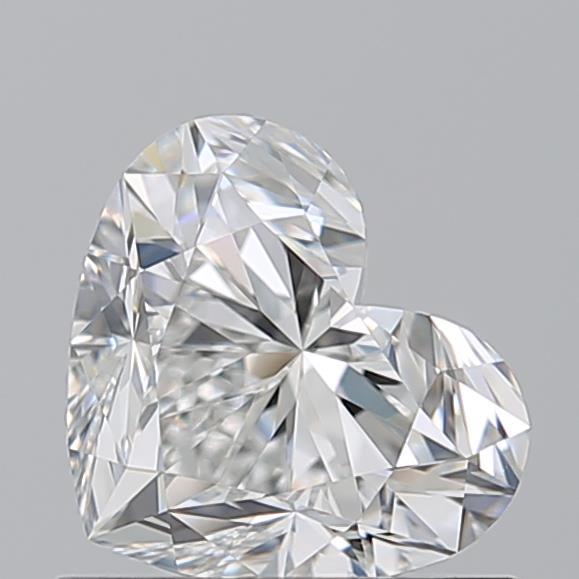 0.910 G VVS1 Virtual Selection Heart Diamond