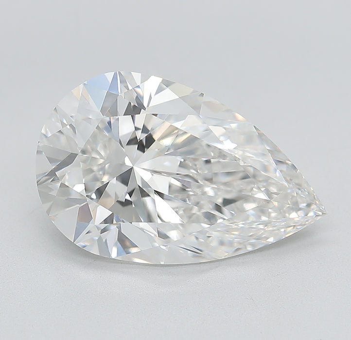 7.64000 E VVS2 BG Select Lab Grown Pear Diamond